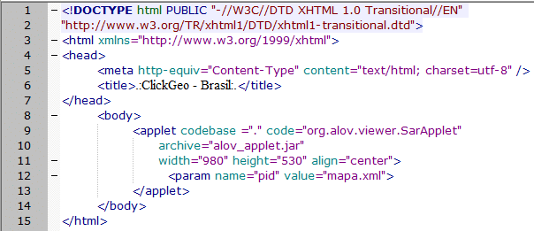 HTML - Alov Map