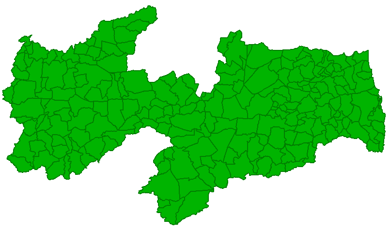 Municipios da Paraíba