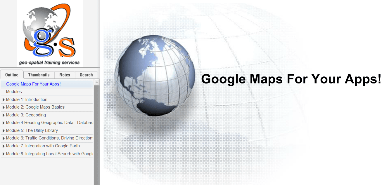 Curso Online sobre o Google Maps