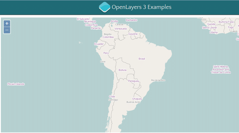 Exemplo de Uso do OpenLayers
