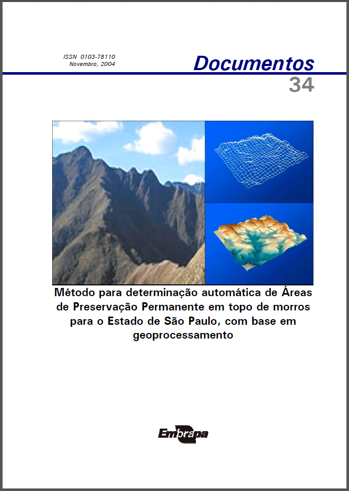Método para Determinação automática de Áreas de Preservação Permanente em Topo de Morro